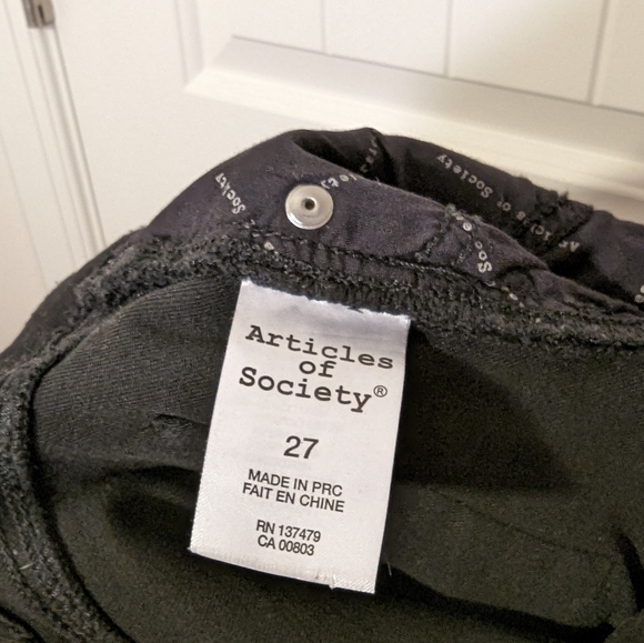 Articles of Society Black Skinny Jeans - Picture 5 of 8